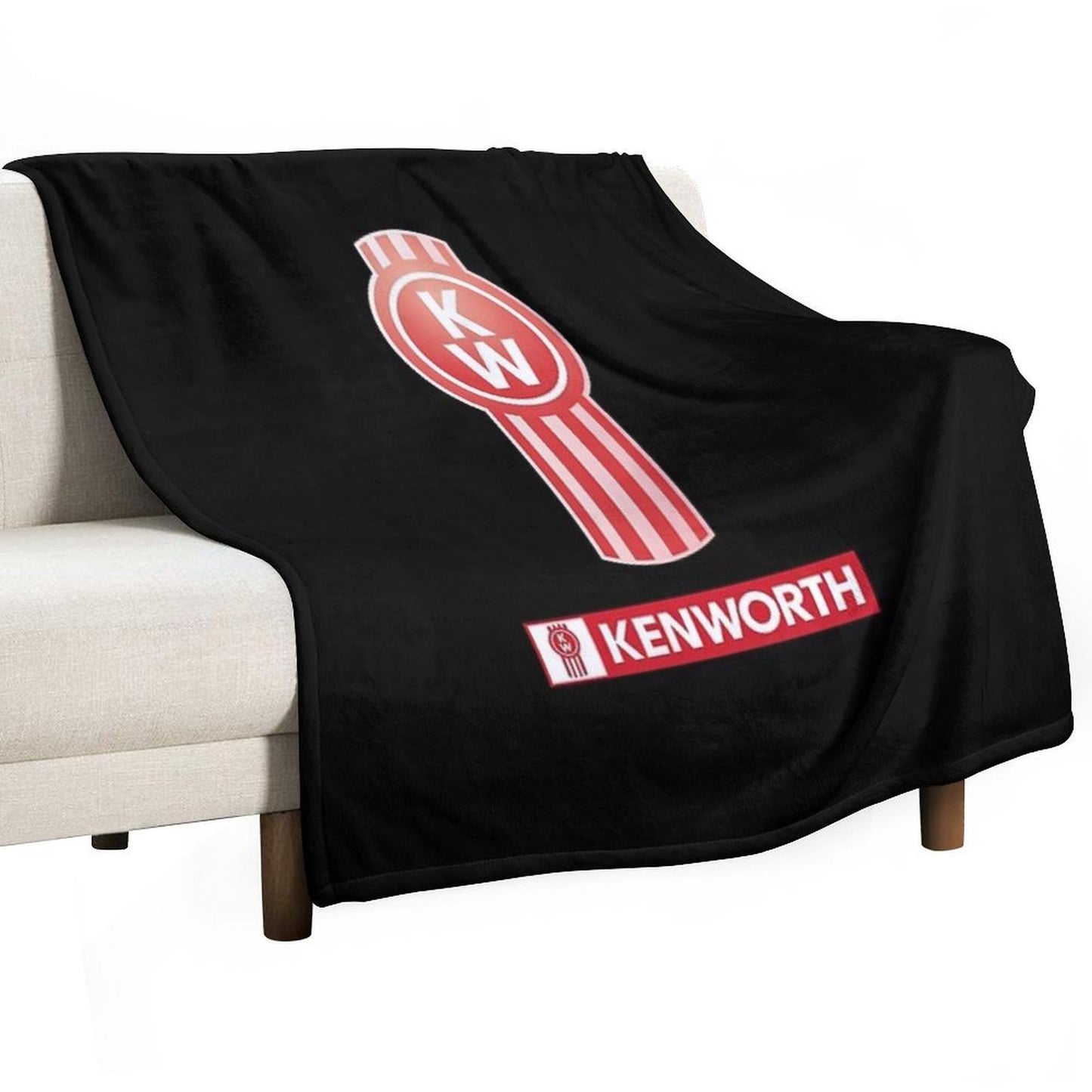 Kenworth Logo Truck Australian Comfort Throw Blanket
