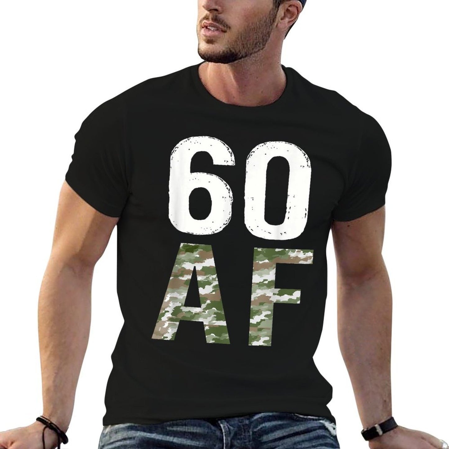 60 AF Vintage 60th Birthday Military Affordable Price T-Shirt