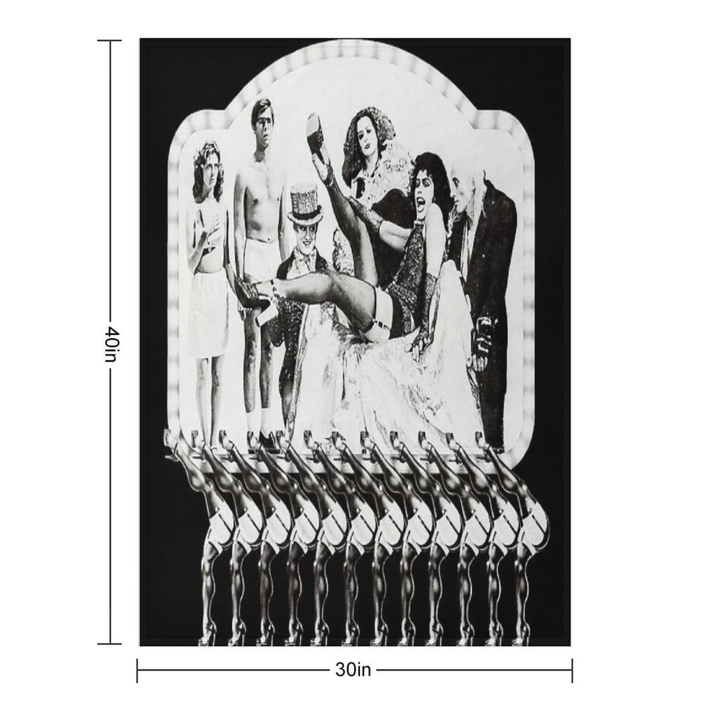 Rocky Horror Gift-ready Throw Blanket