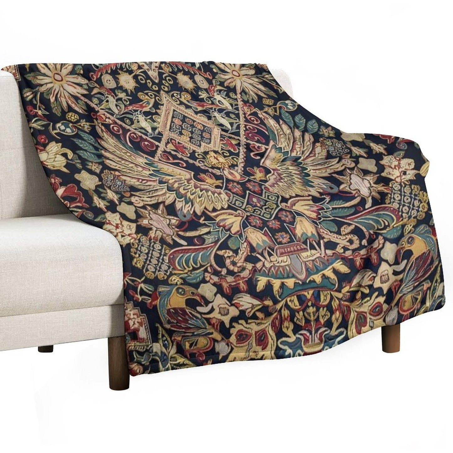 Weird Pattern Travel-friendly Throw Blanket