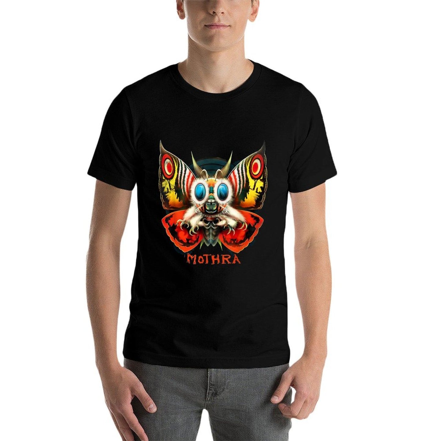 Monsterverse Mothra - Officially Licensed Fade-proof Color T-Shirt