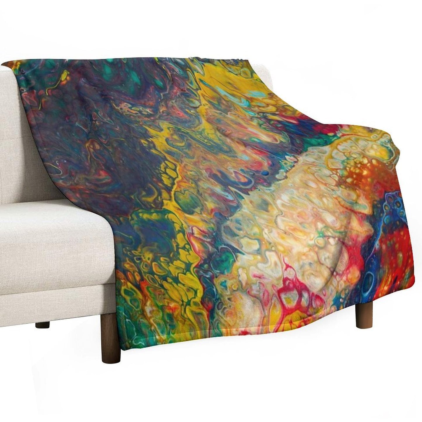 Drink The Kool-Aid Velvety-soft Throw Blanket