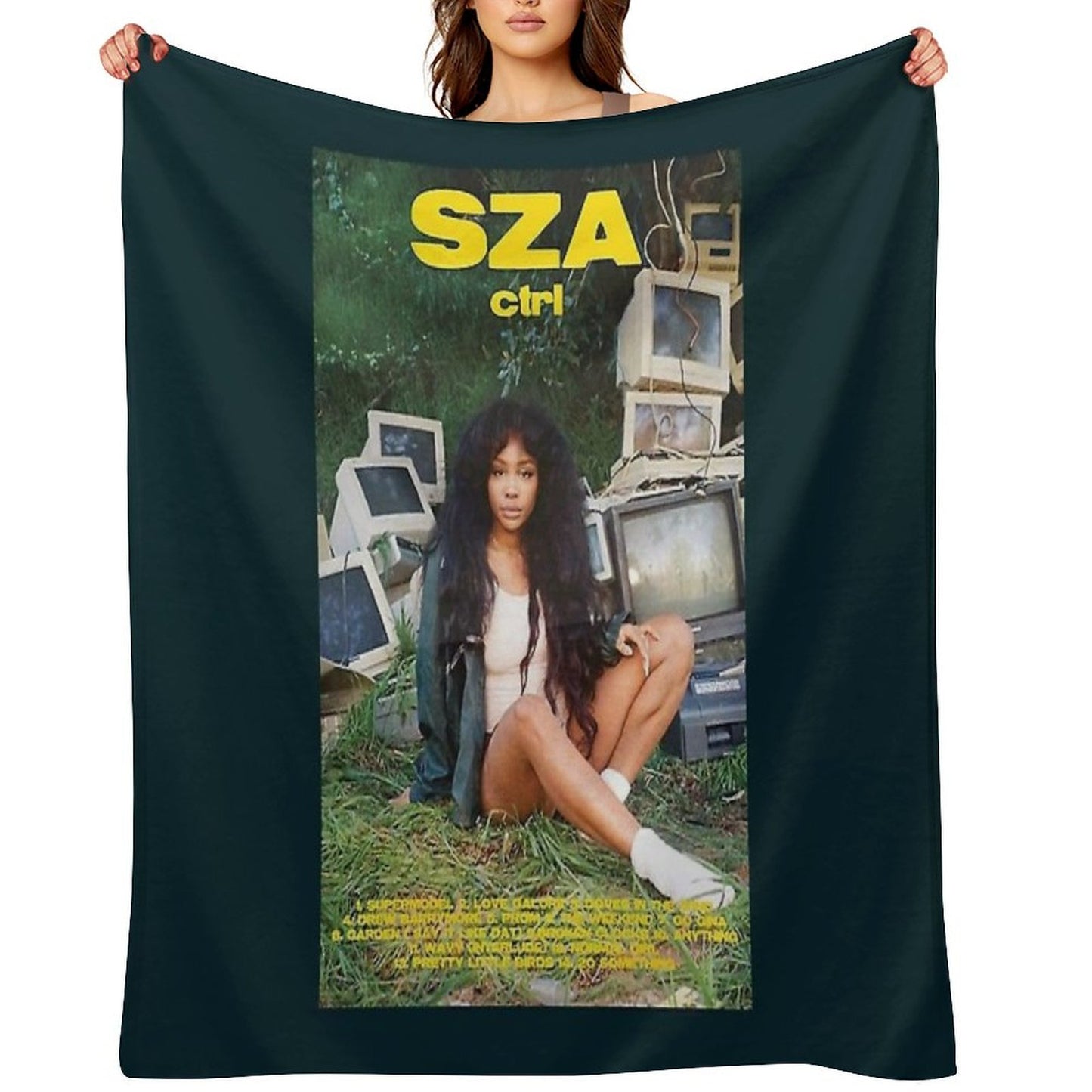 SZA And TV All-season Throw Blanket