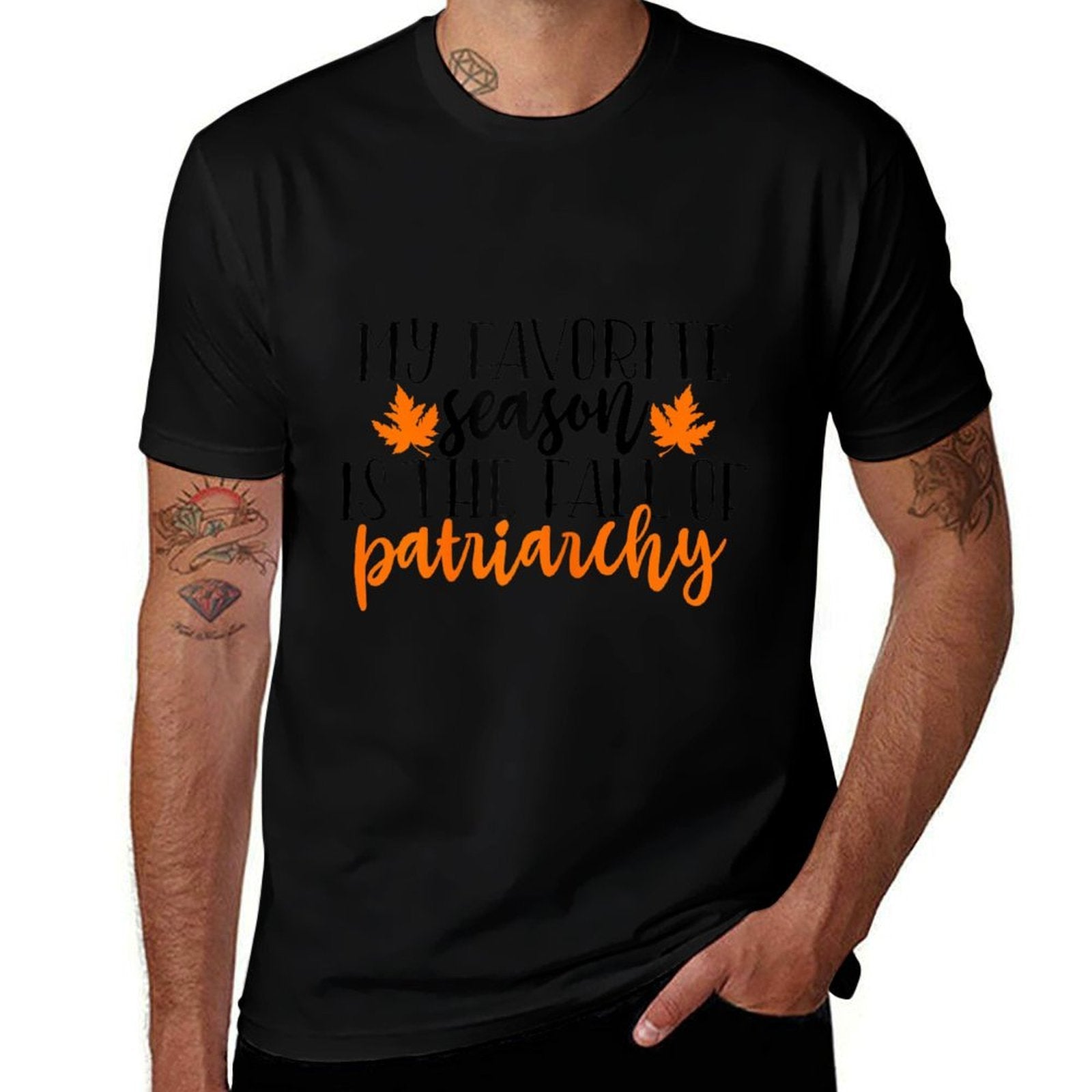 My Favorite Season Is The Fall Of The Patriarchy  Summer-ready Fabric T-Shirt