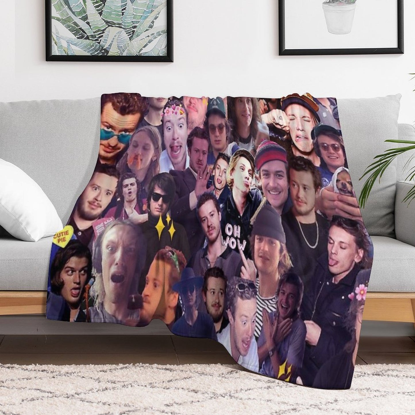 J3 Anti-pilling Throw Blanket