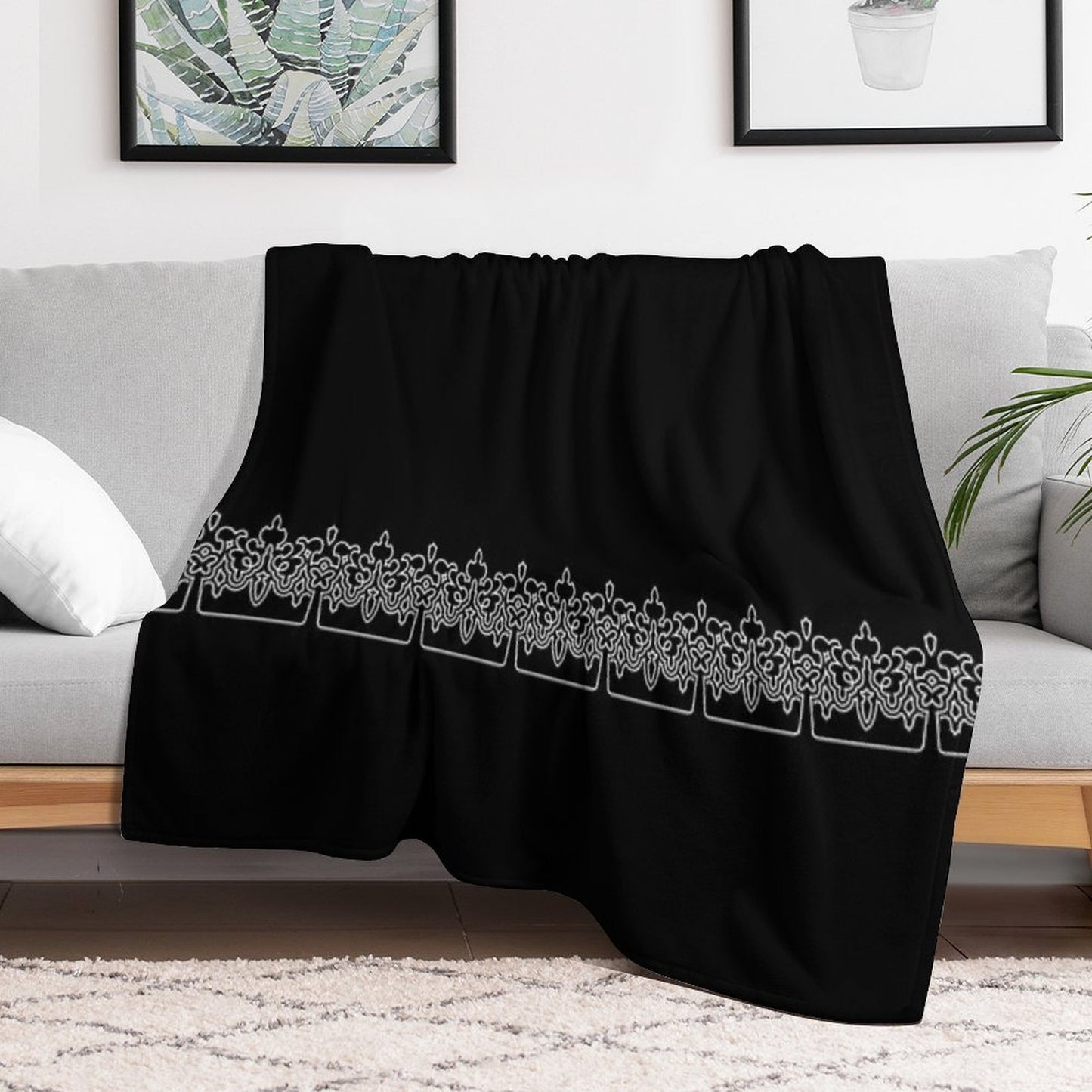 Nier Automata - 2B's Dress Comfort Throw Blanket