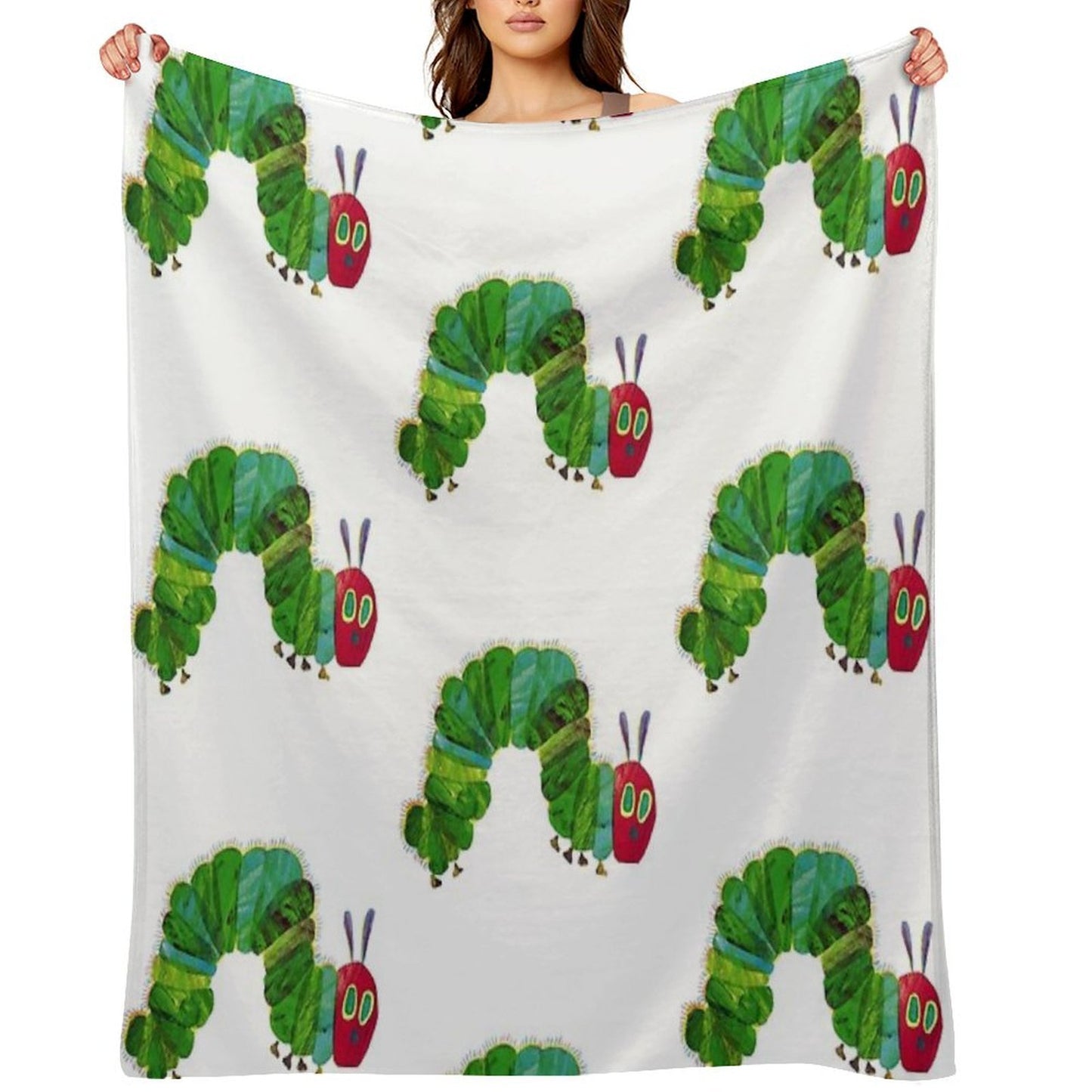 The Very Hungry Caterpillar Machine-washable Throw Blanket
