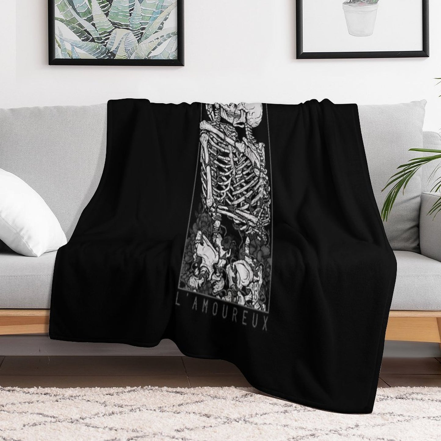 The Lovers Premium Throw Blanket
