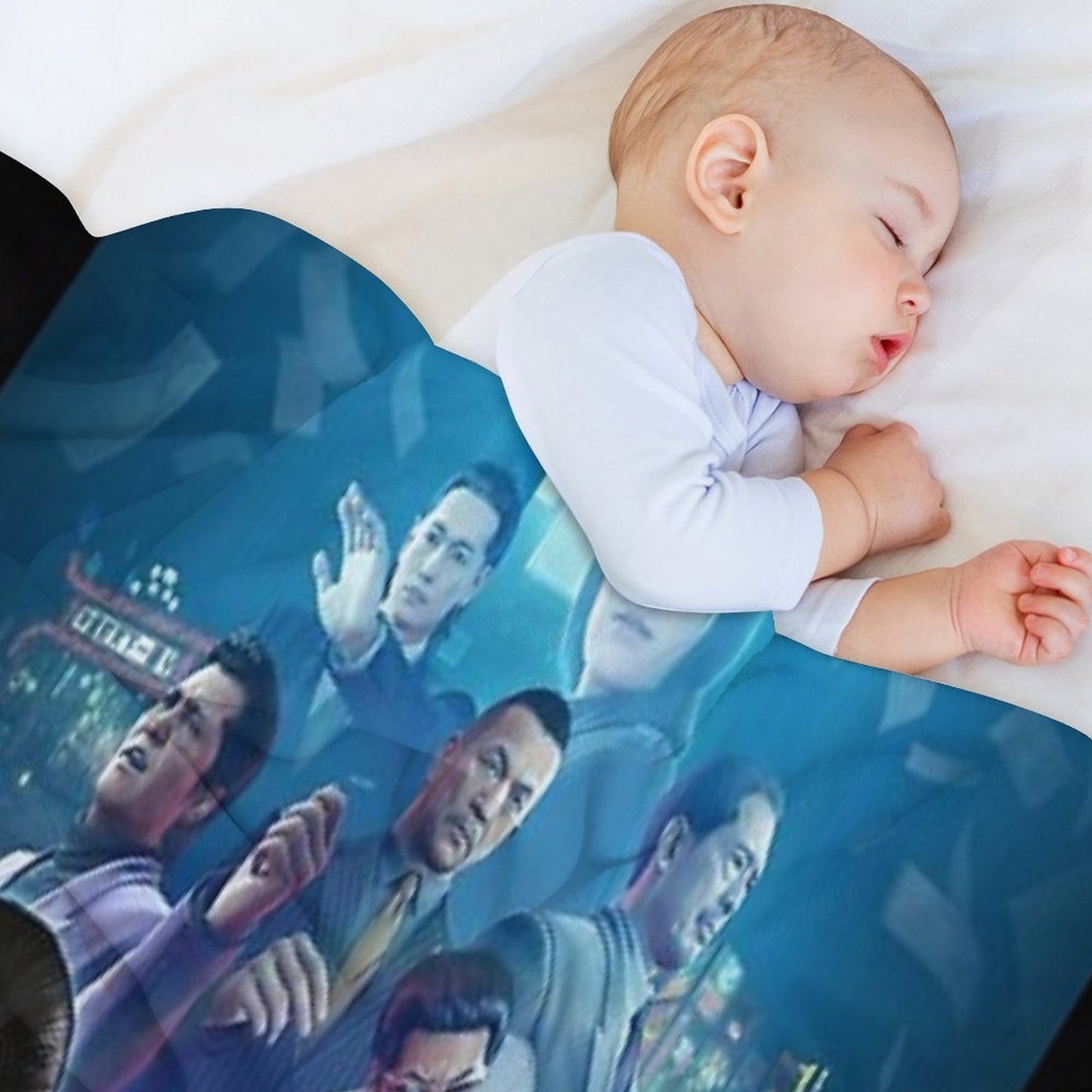 Yakuza 0 Poster Eco-conscious Throw Blanket