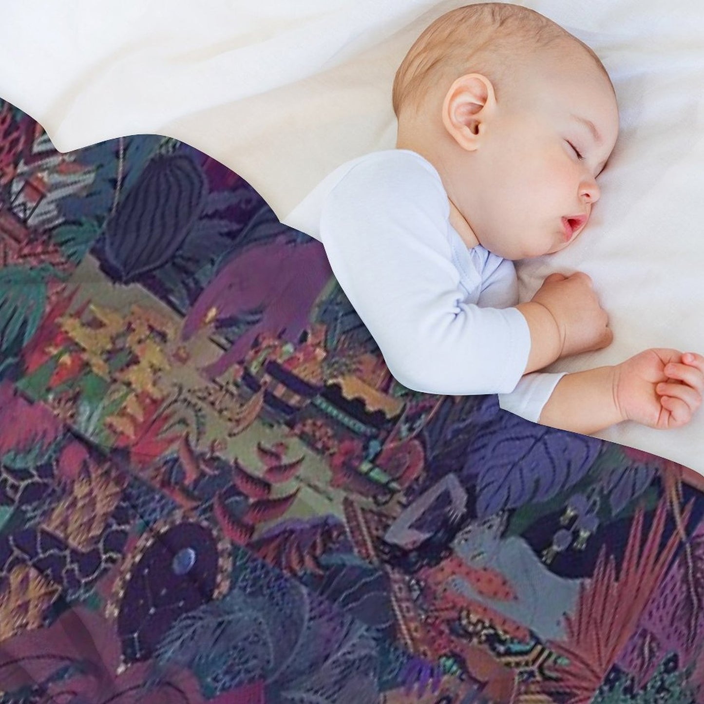 Glass Animals Zaba Eco-conscious Throw Blanket