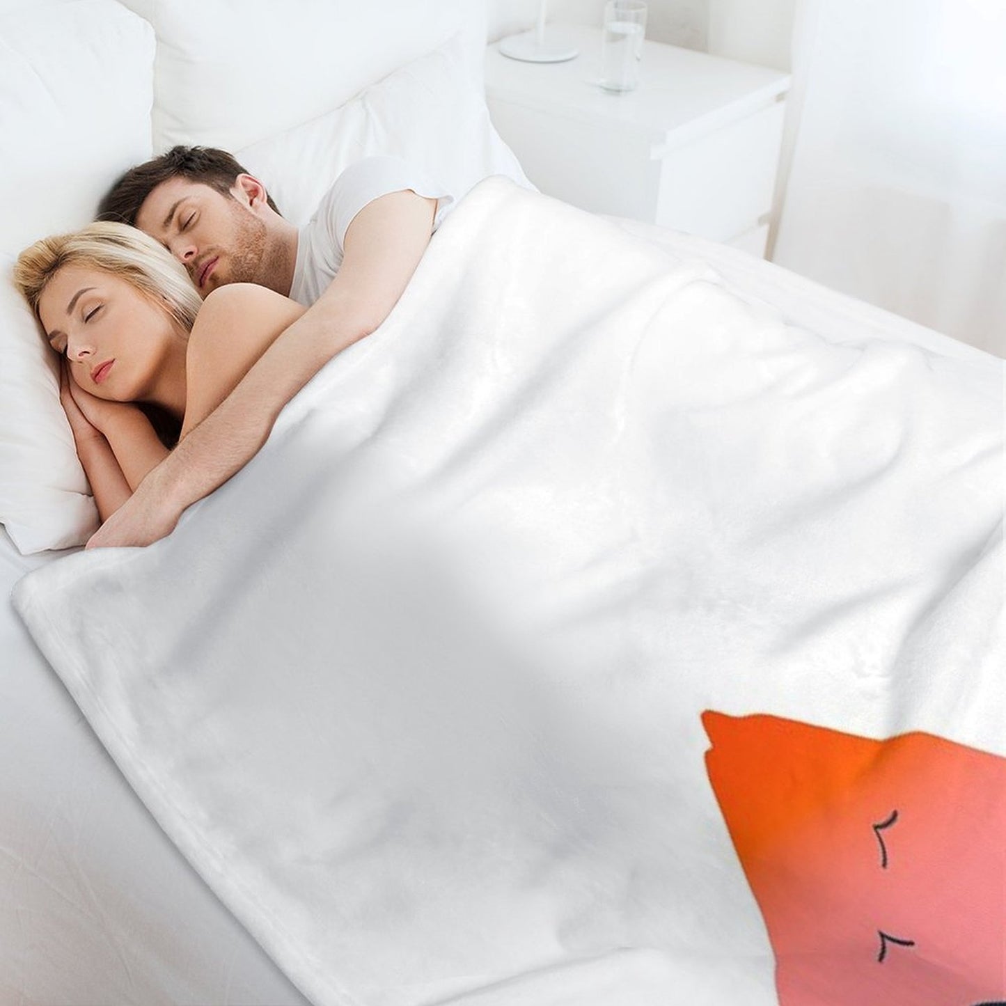 You And Me on The Rock Mountain Compact Throw Blanket