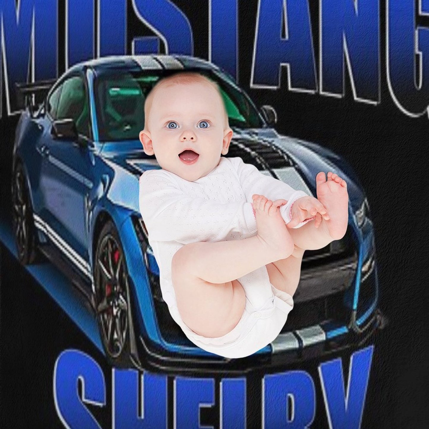 2020 Shelby GT 500 Velvety-soft Throw Blanket