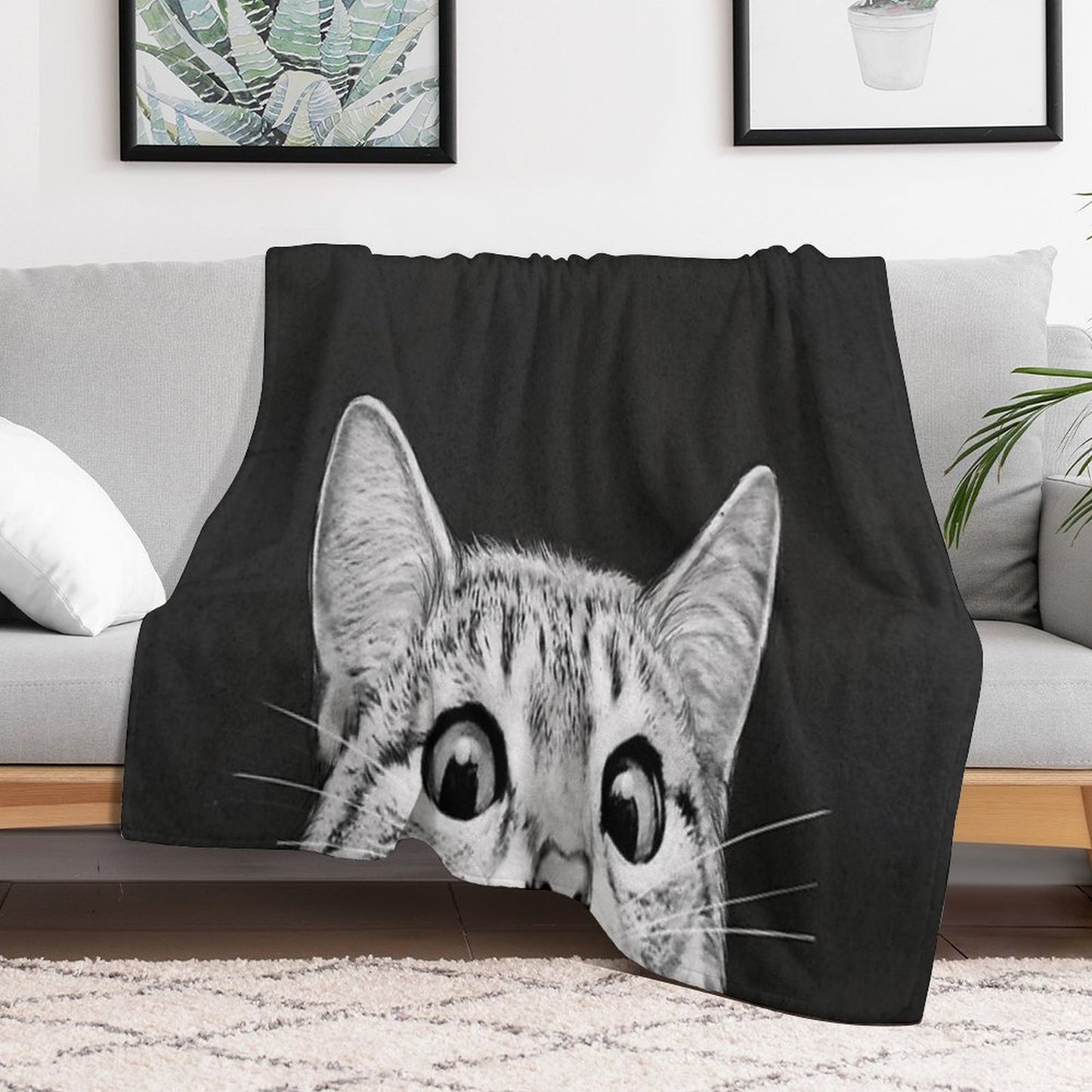 You Asleep Yet Easy Care Throw Blanket