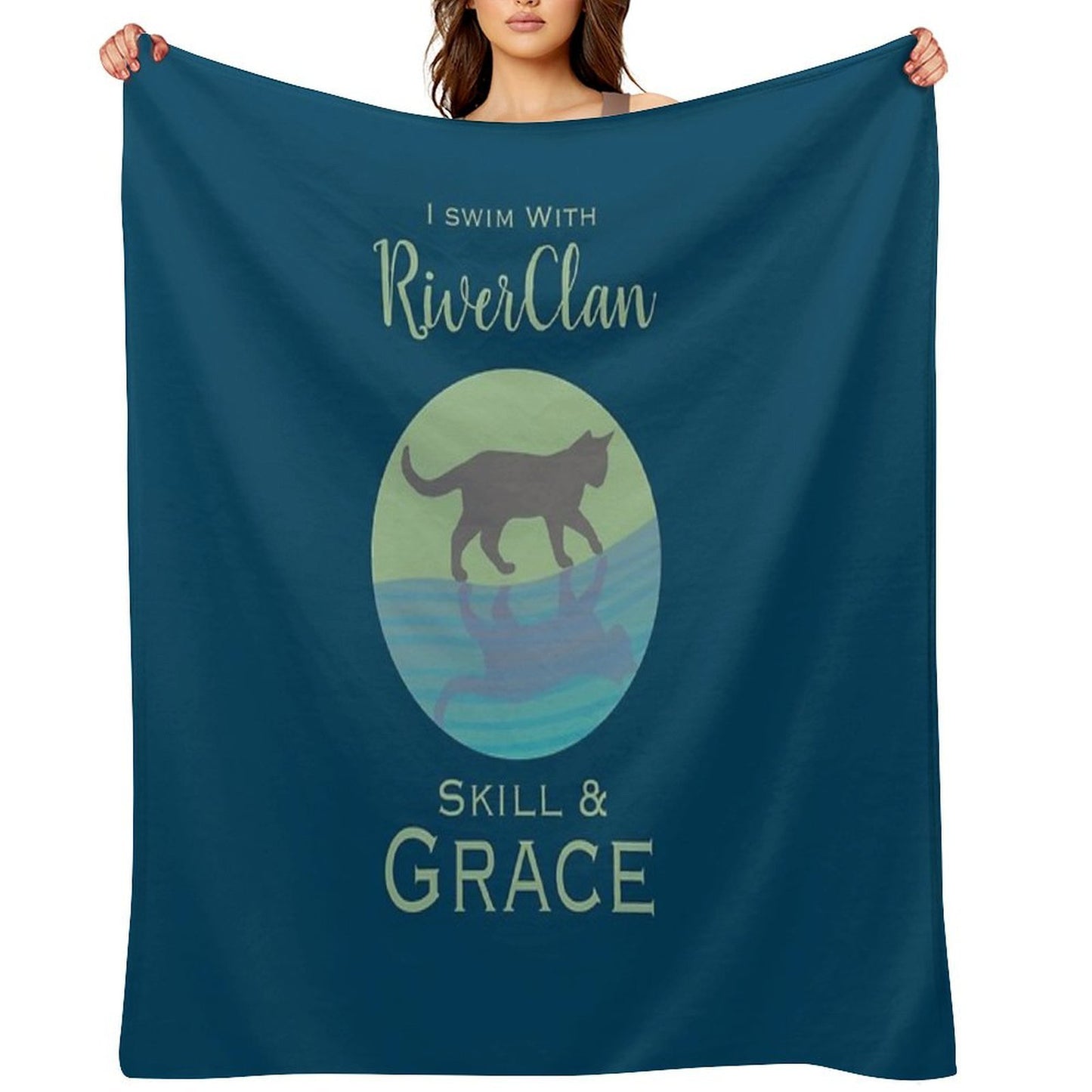 RiverClan Pride Machine-washable Throw Blanket