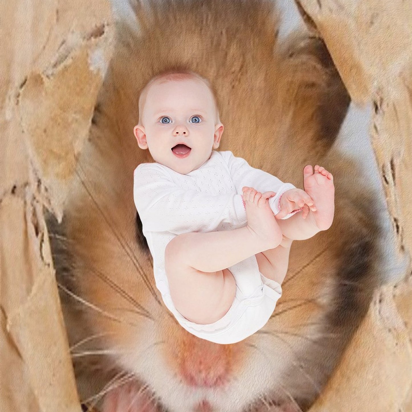 Cute Hamster Multi-functional Throw Blanket