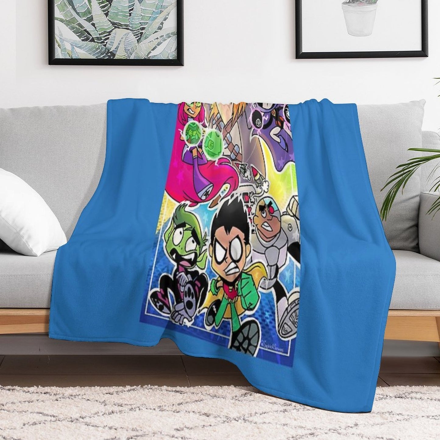 Teen Titans Go! Anti-pilling Throw Blanket