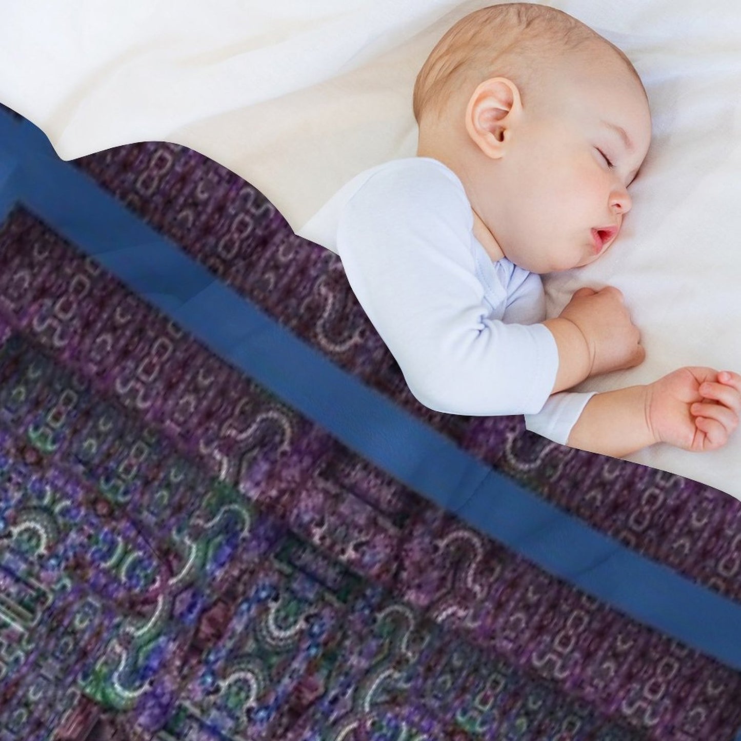 Kooky Mandala Plush Throw Blanket