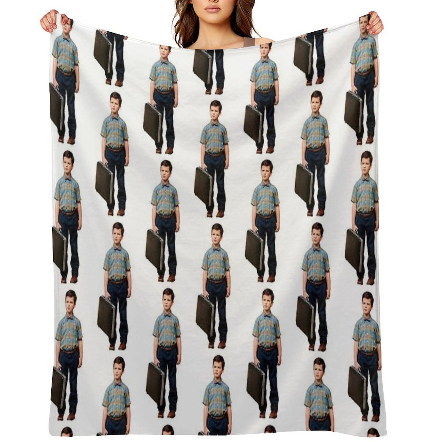 Young Sheldon Quick-dry Throw Blanket