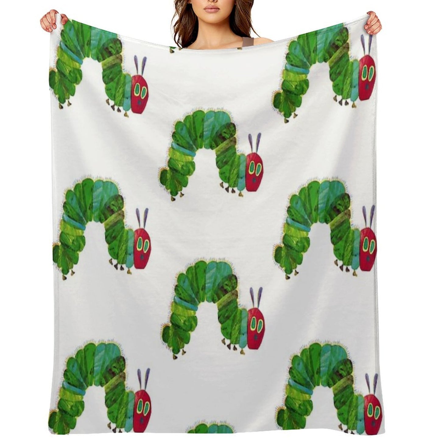 The Very Hungry Caterpillar Machine-washable Throw Blanket