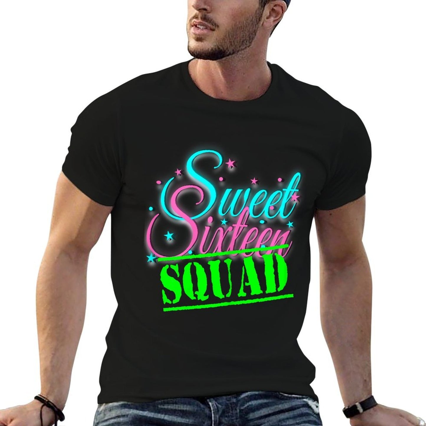 Vintage Sweet 16 Girln Birthday 2005 Sixteenth SQUAD Versatile T-Shirt