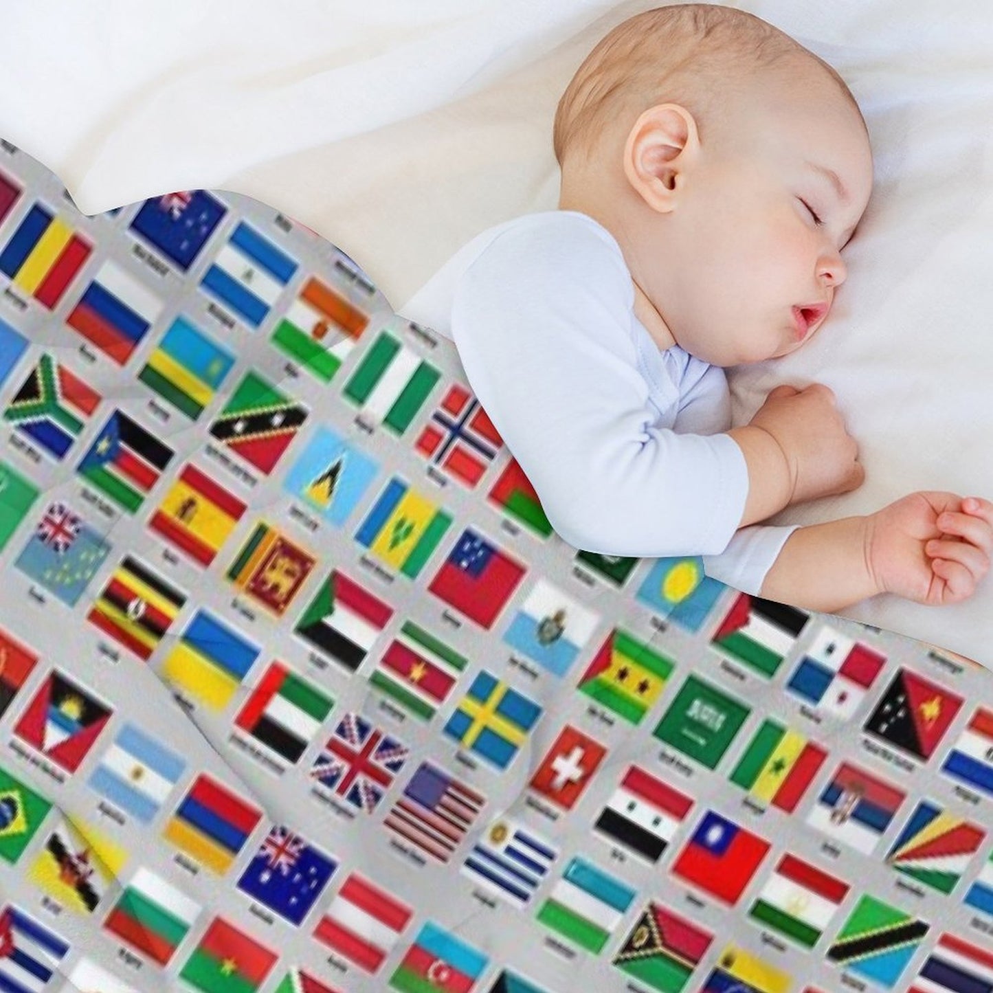 All of The Current World Flags Every Nation Multi-functional Throw Blanket