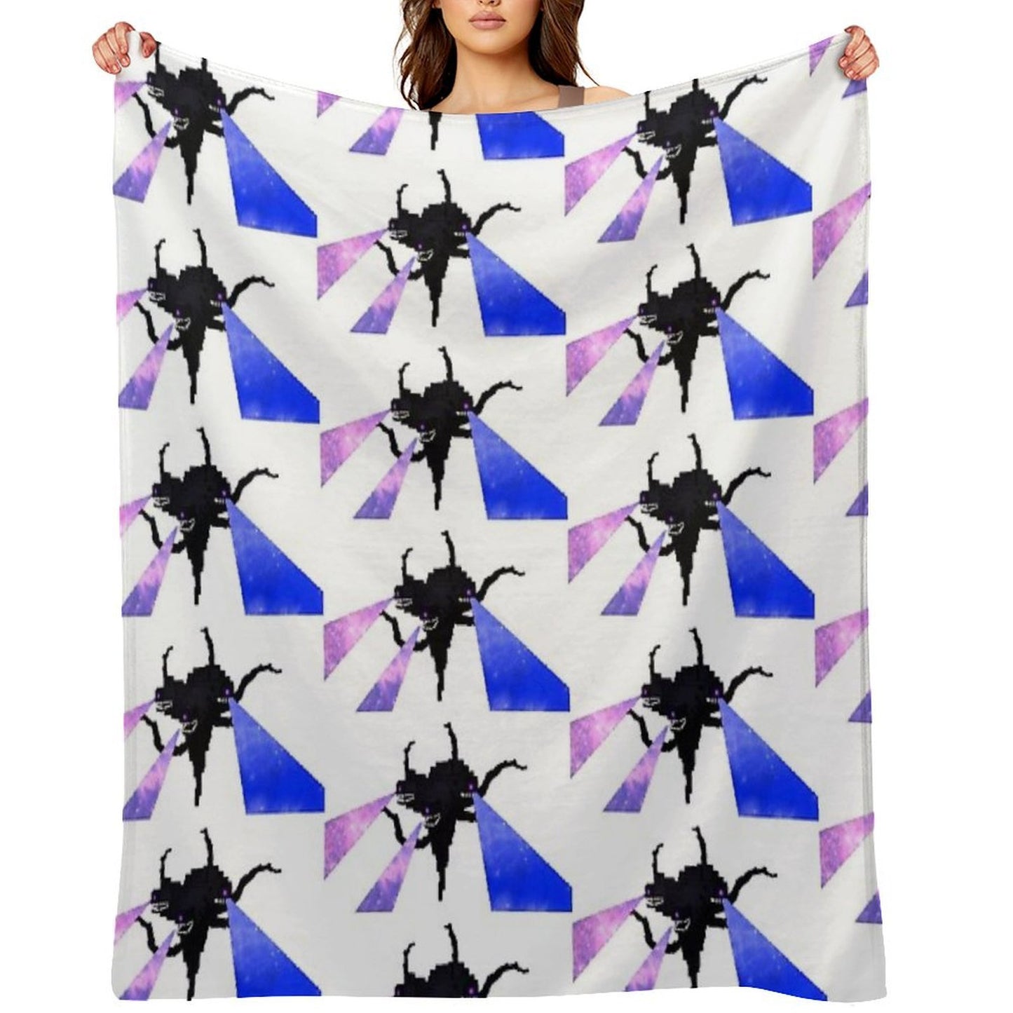 Galaxy Wither Storm Anti-pilling Throw Blanket