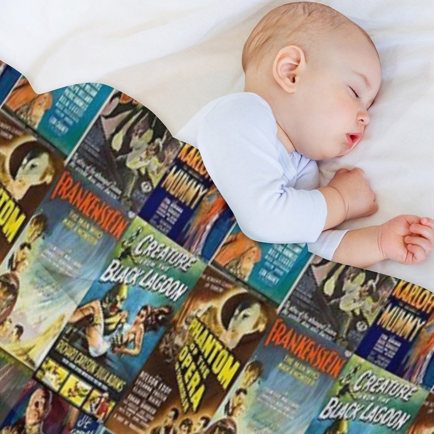 Universal Monsters Compact Throw Blanket