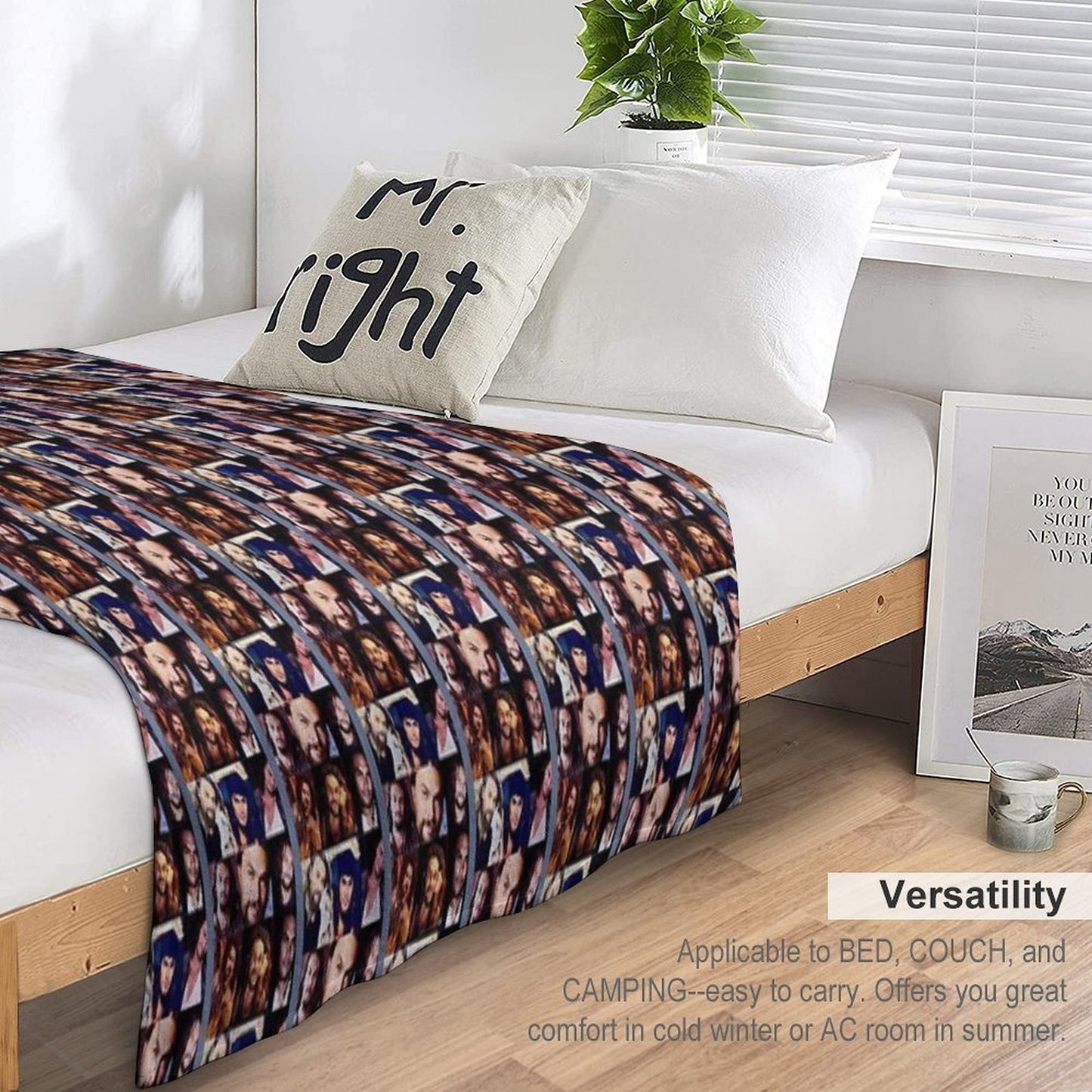 Jason Momoa Gift-ready Throw Blanket