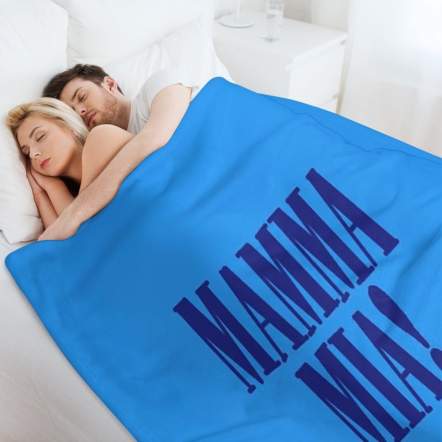 Mamma Mia Sticker Lightweight Throw Blanket