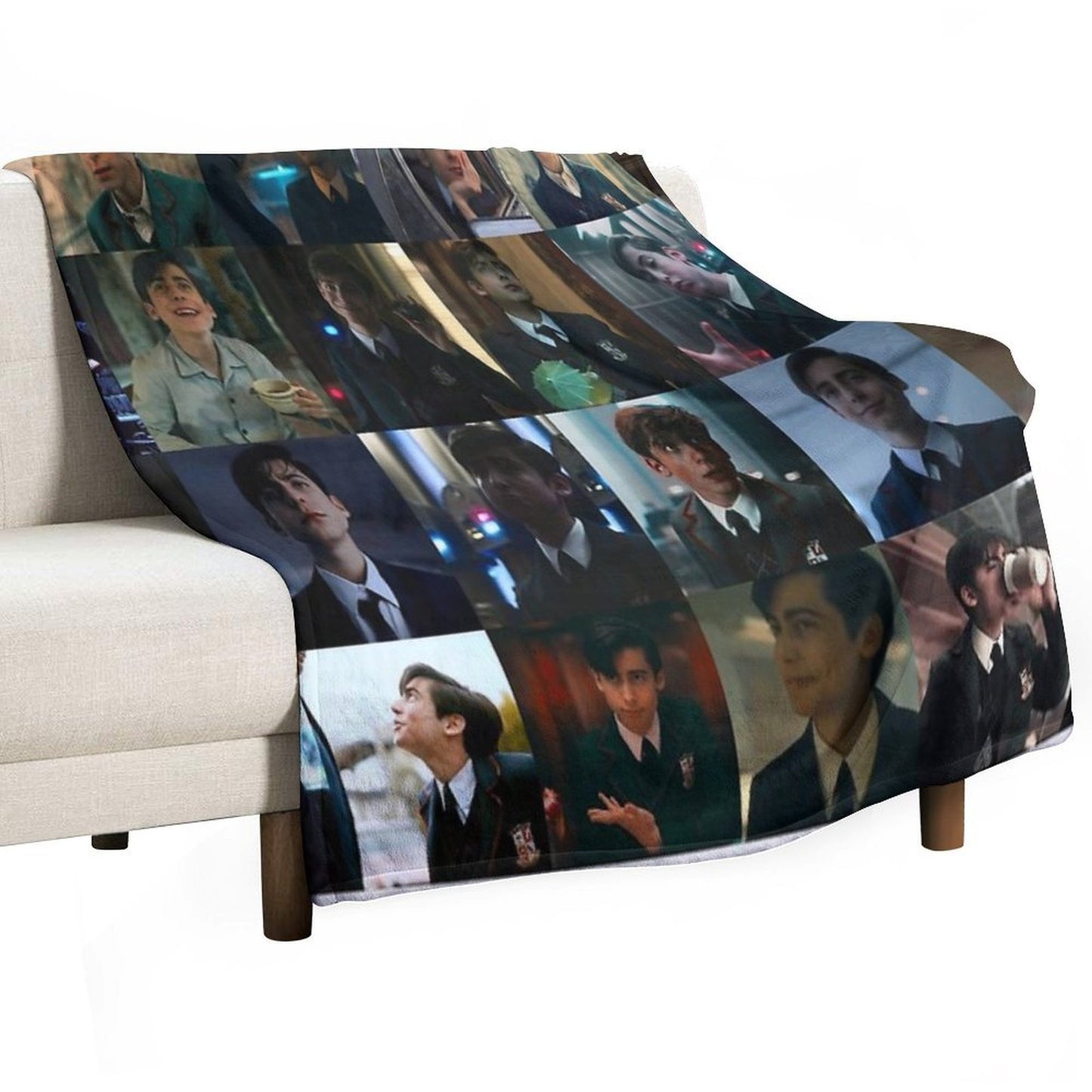 Five Hargreeves Mod Mood Velvety-soft Throw Blanket