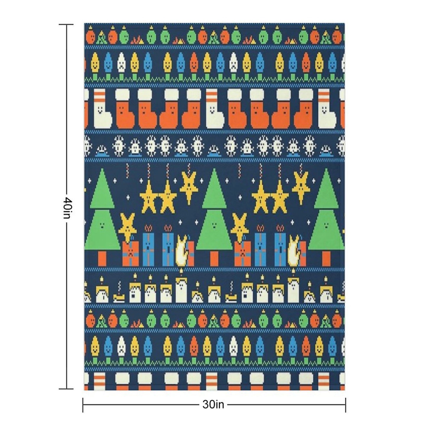 Merry Christmess Multi-functional Throw Blanket