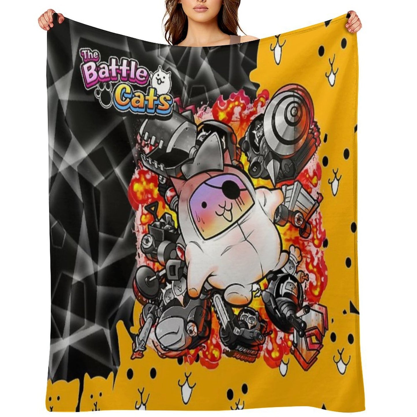 Battle Cats - Subterra Guardians All-season Throw Blanket