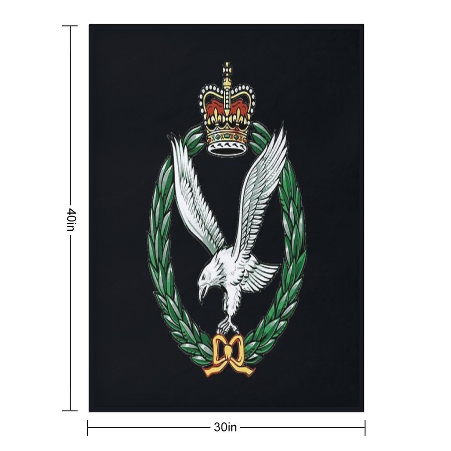 Army Air Corps (AAC) British Army Versatility Throw Blanket
