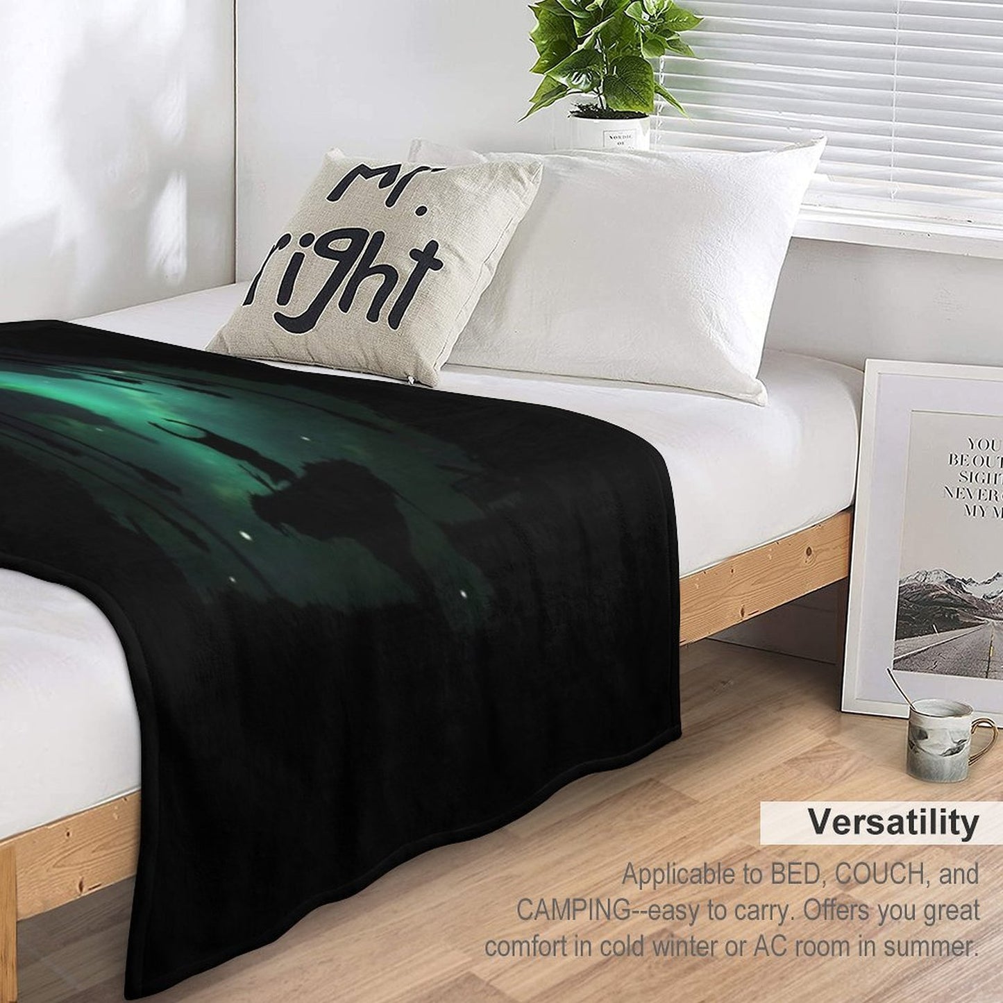 The Greenpath Machine-washable Throw Blanket