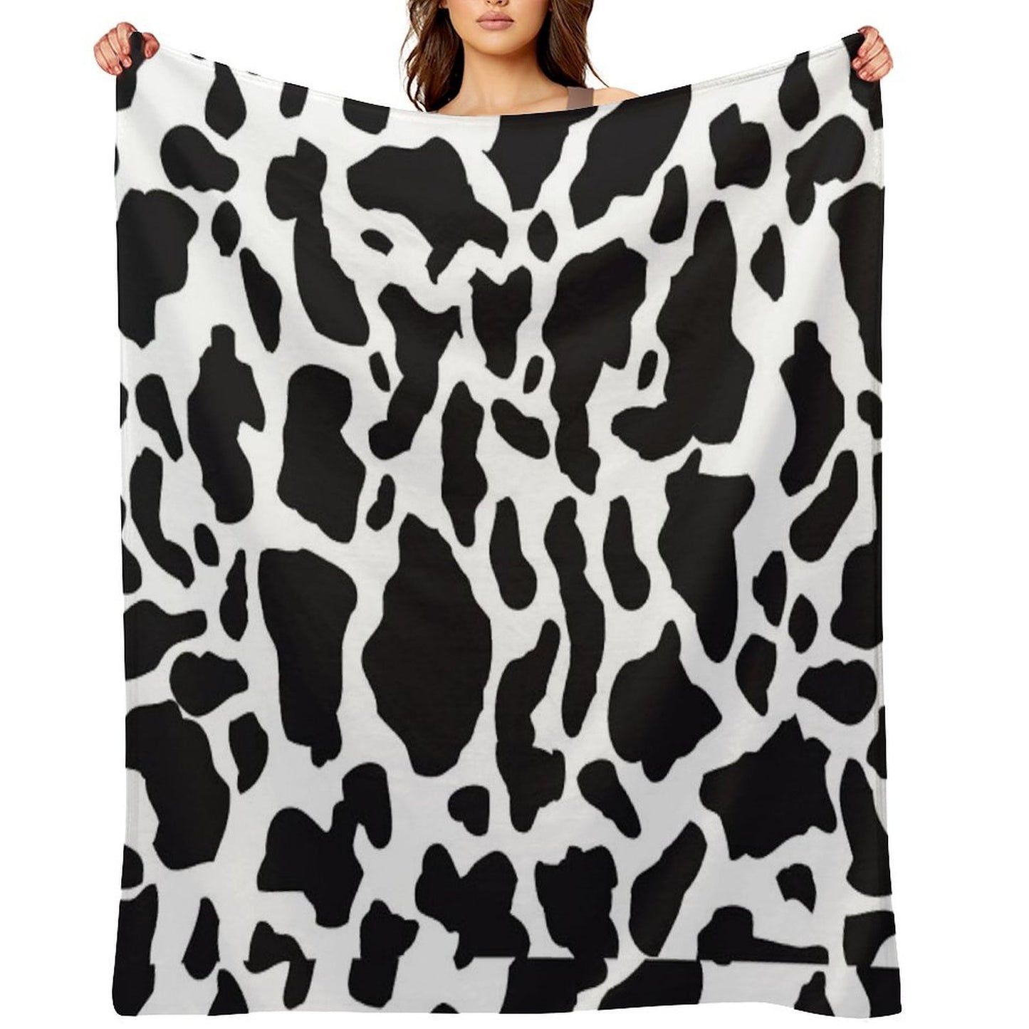 Leopard Cow Texture Quick-dry Throw Blanket