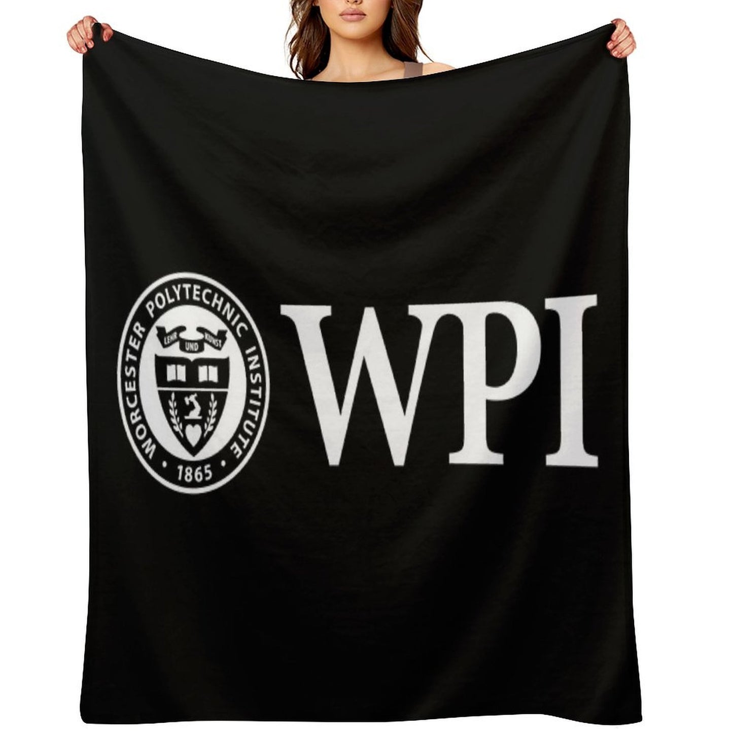 WPI Sustainable Throw Blanket