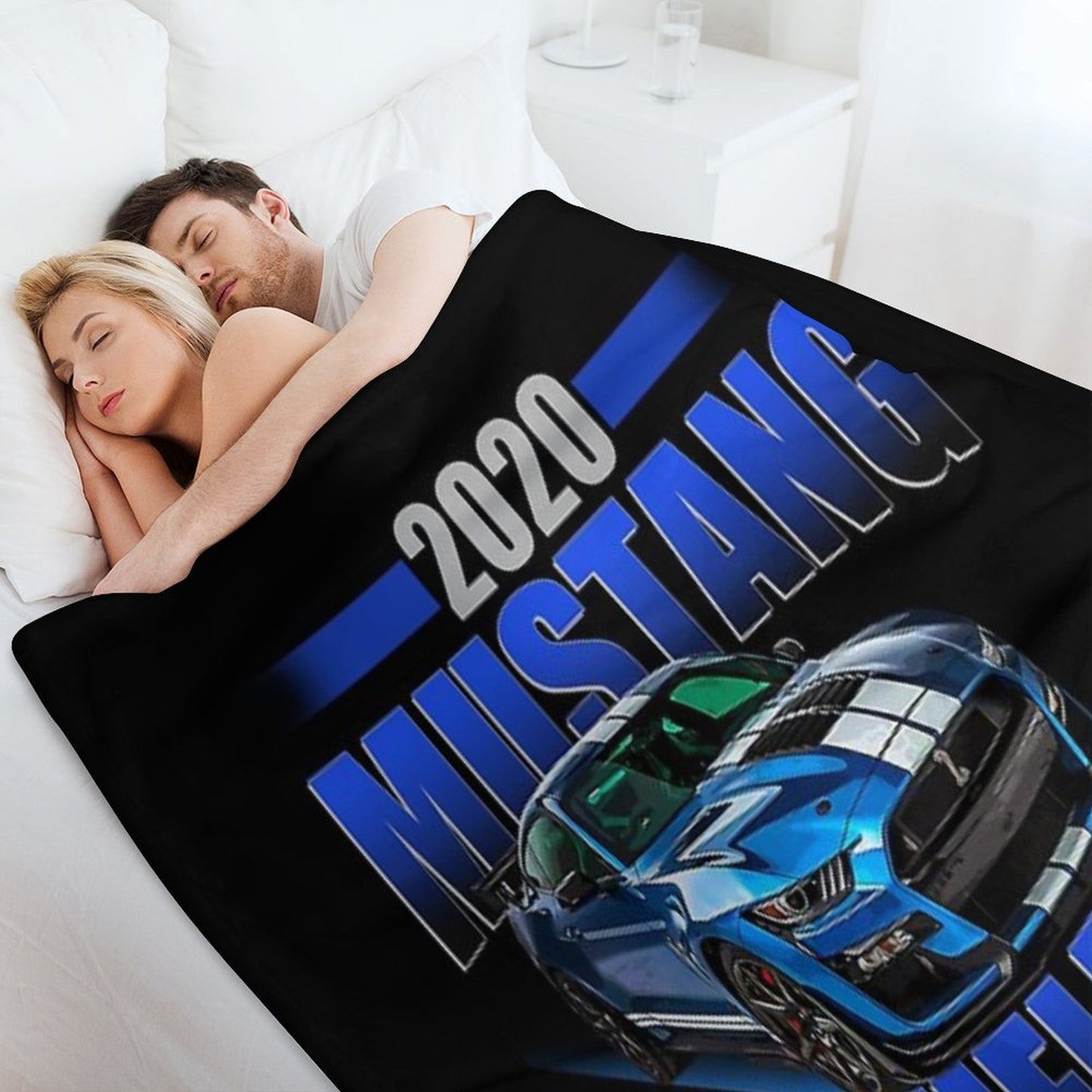2020 Shelby GT 500 Velvety-soft Throw Blanket