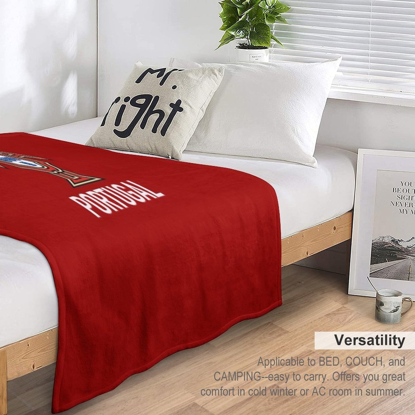 Portugal Velvety-soft Throw Blanket