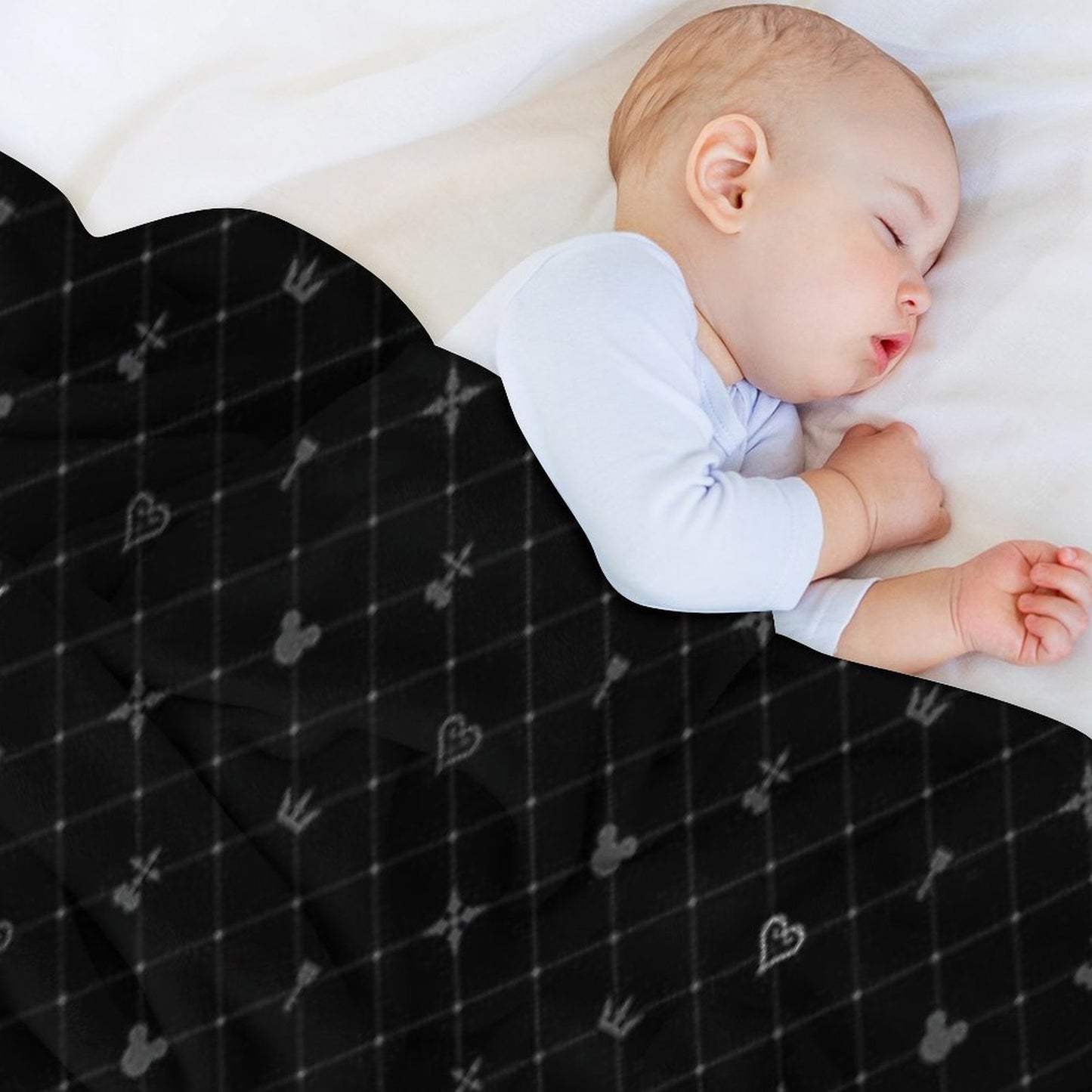 Kingdom Hearts Pattern2 Anti-pilling Throw Blanket