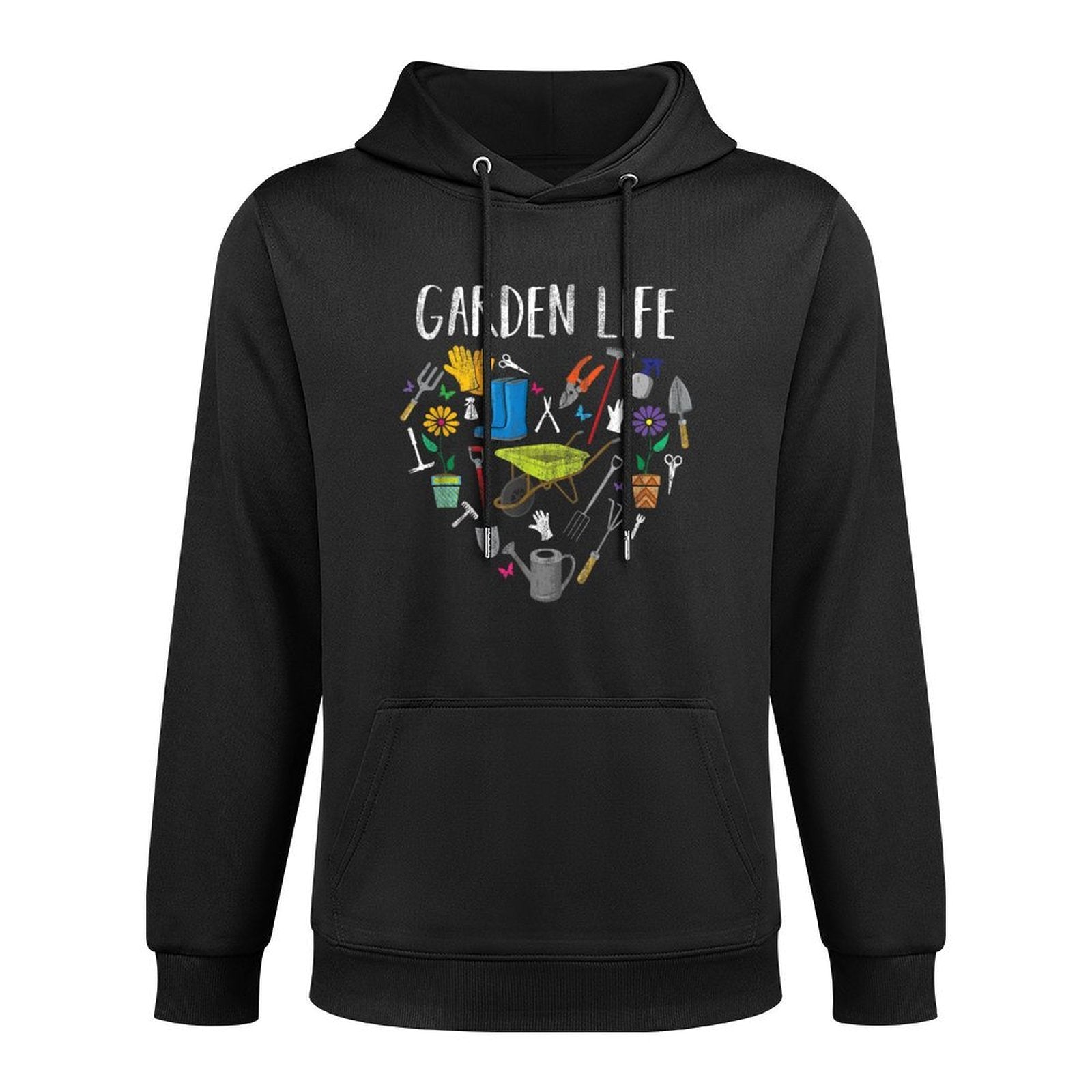 Funny Distressed Garden Life Gardening Tshirt Love Gardening Durable Construction Hoodie
