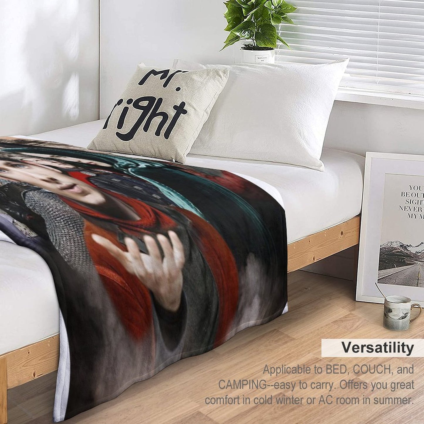 Merlin Velvety-soft Throw Blanket