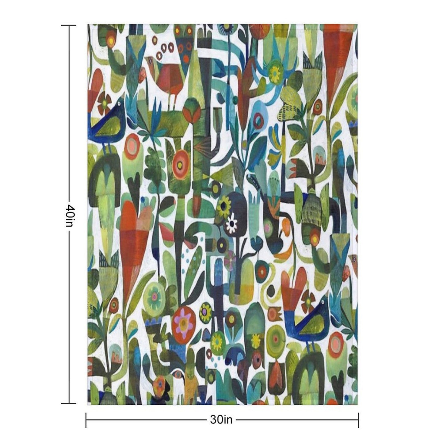 Lovely Day Sustainable Throw Blanket