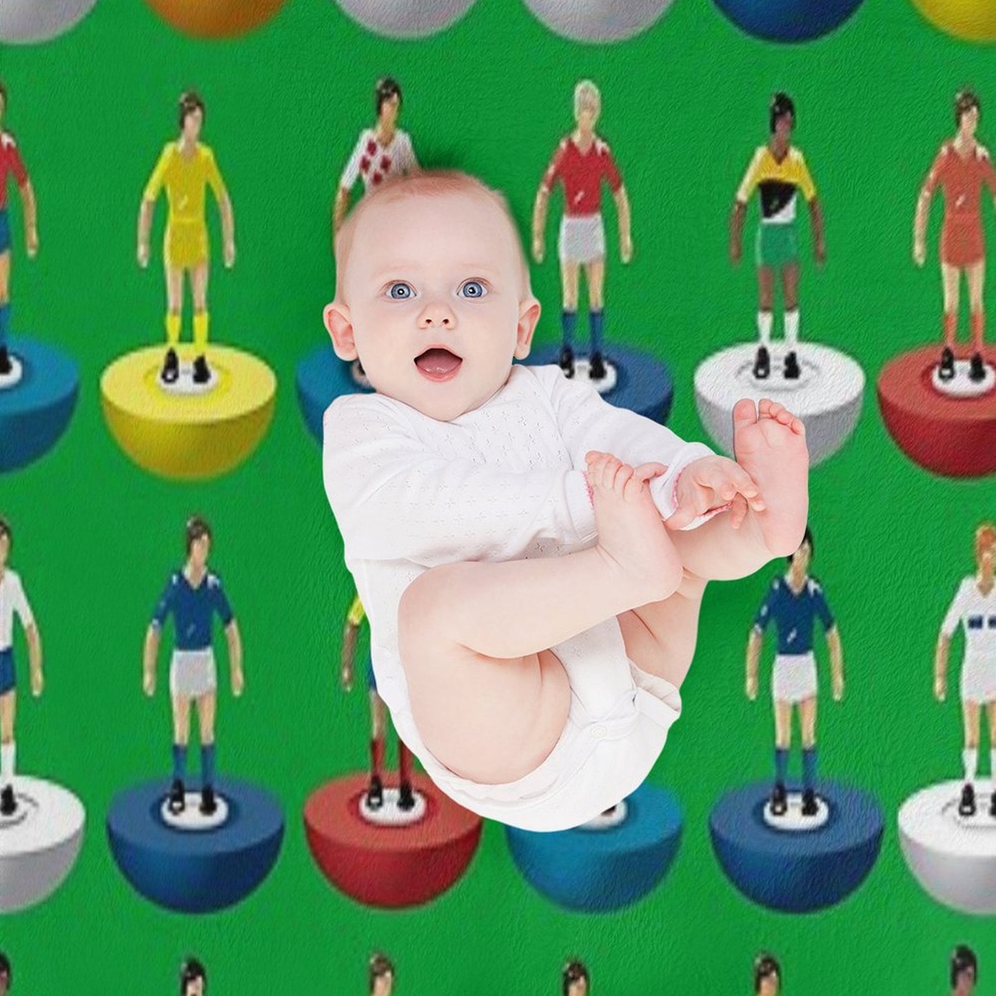 World Subbuteo Players Velvety-soft Throw Blanket