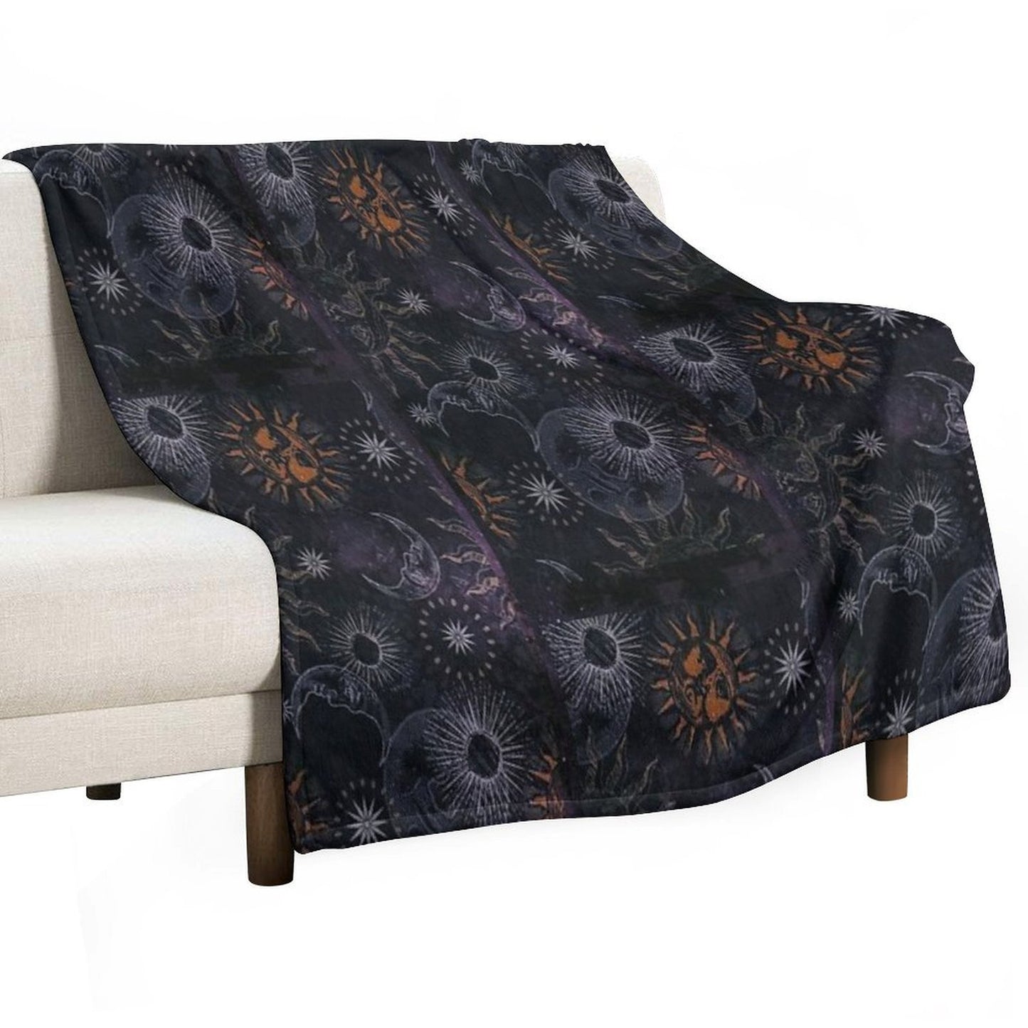 Celestial Whimsigoth 90's Print Lightweight Throw Blanket