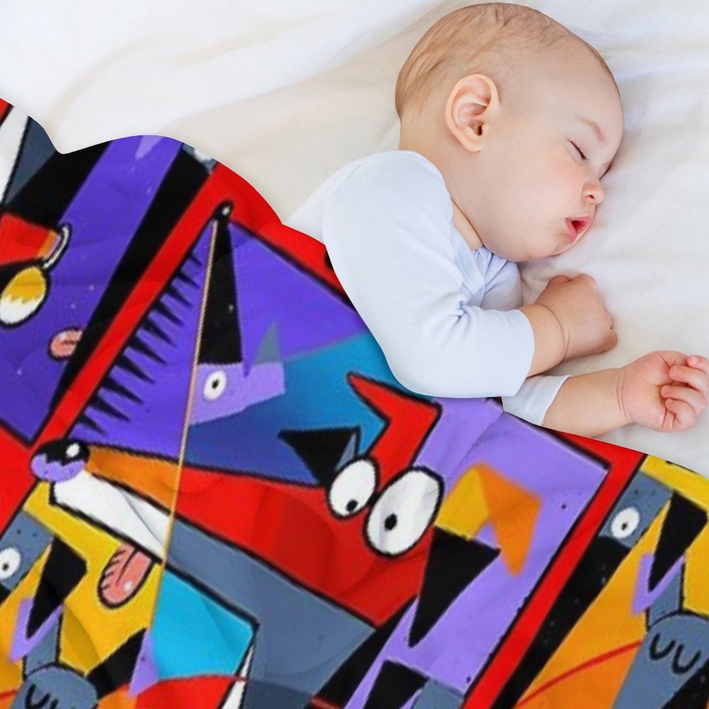 Derpism Travel-friendly Throw Blanket