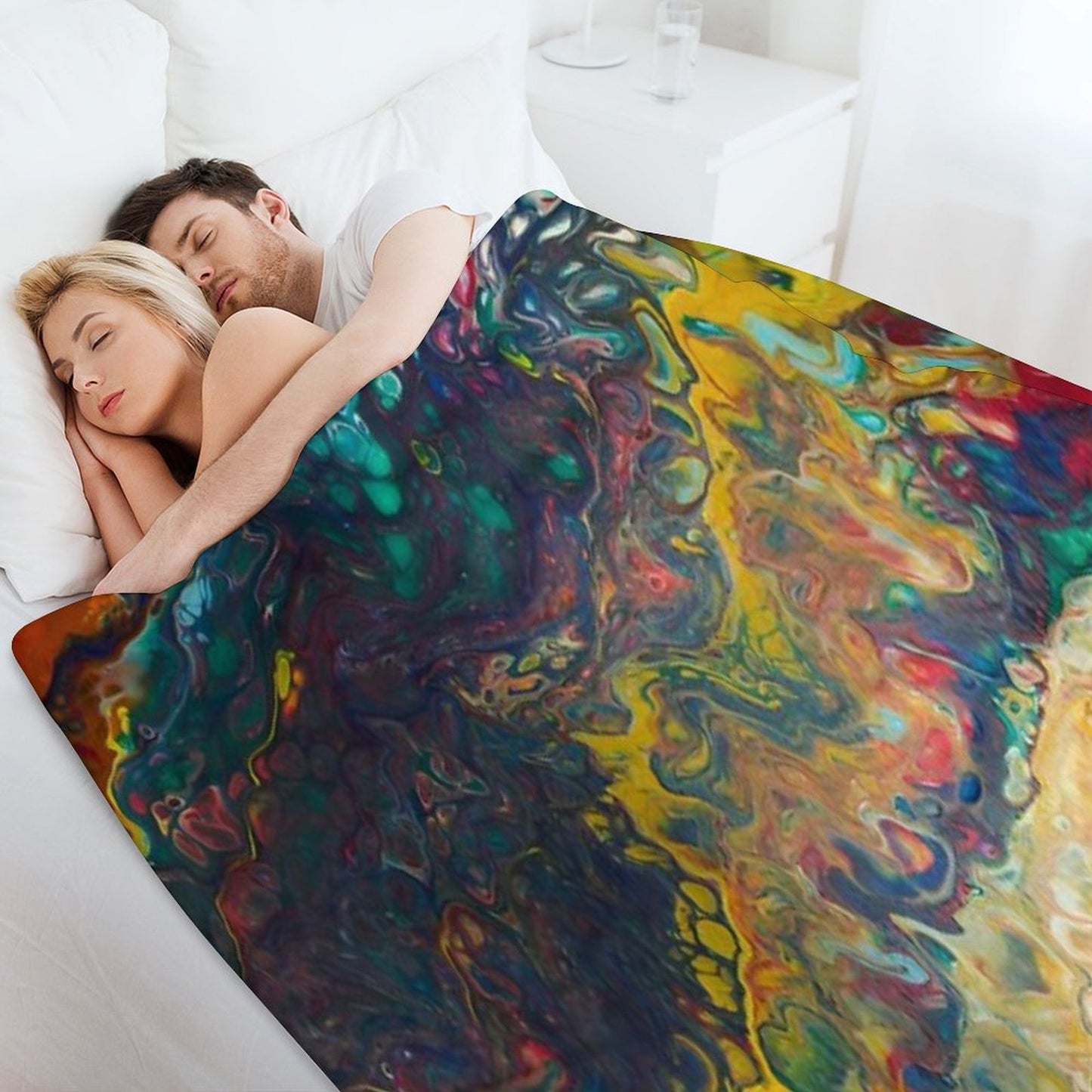 Drink The Kool-Aid Velvety-soft Throw Blanket