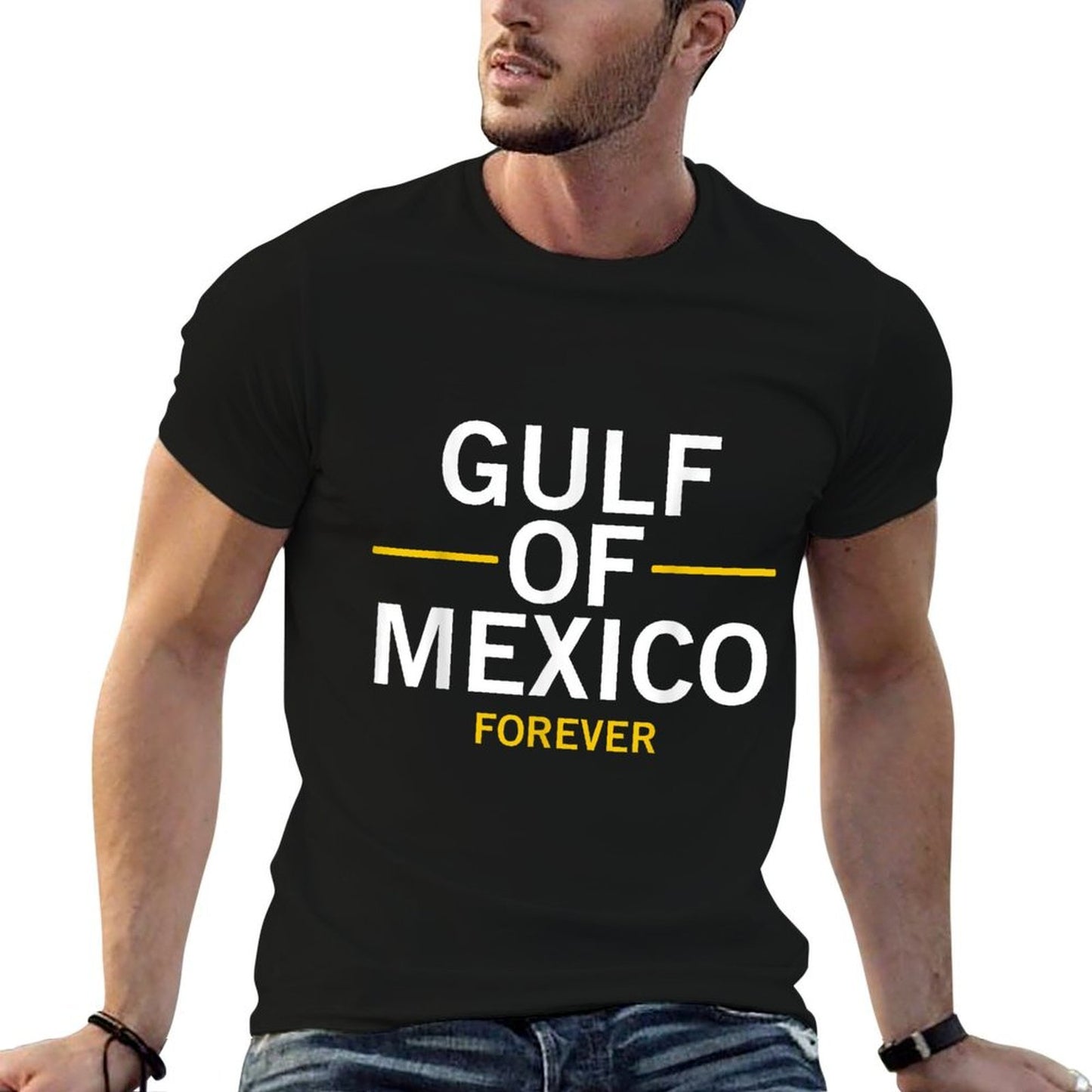 Gulf of Mexico Forever Proud Mexican El Golfo De Mexico Graphic-printed T-Shirt