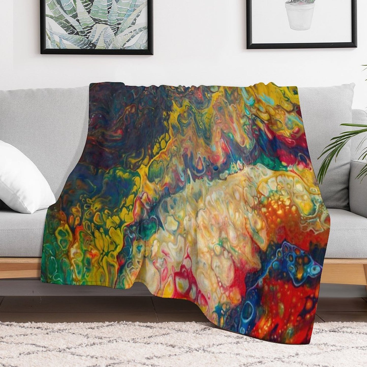 Drink The Kool-Aid Velvety-soft Throw Blanket