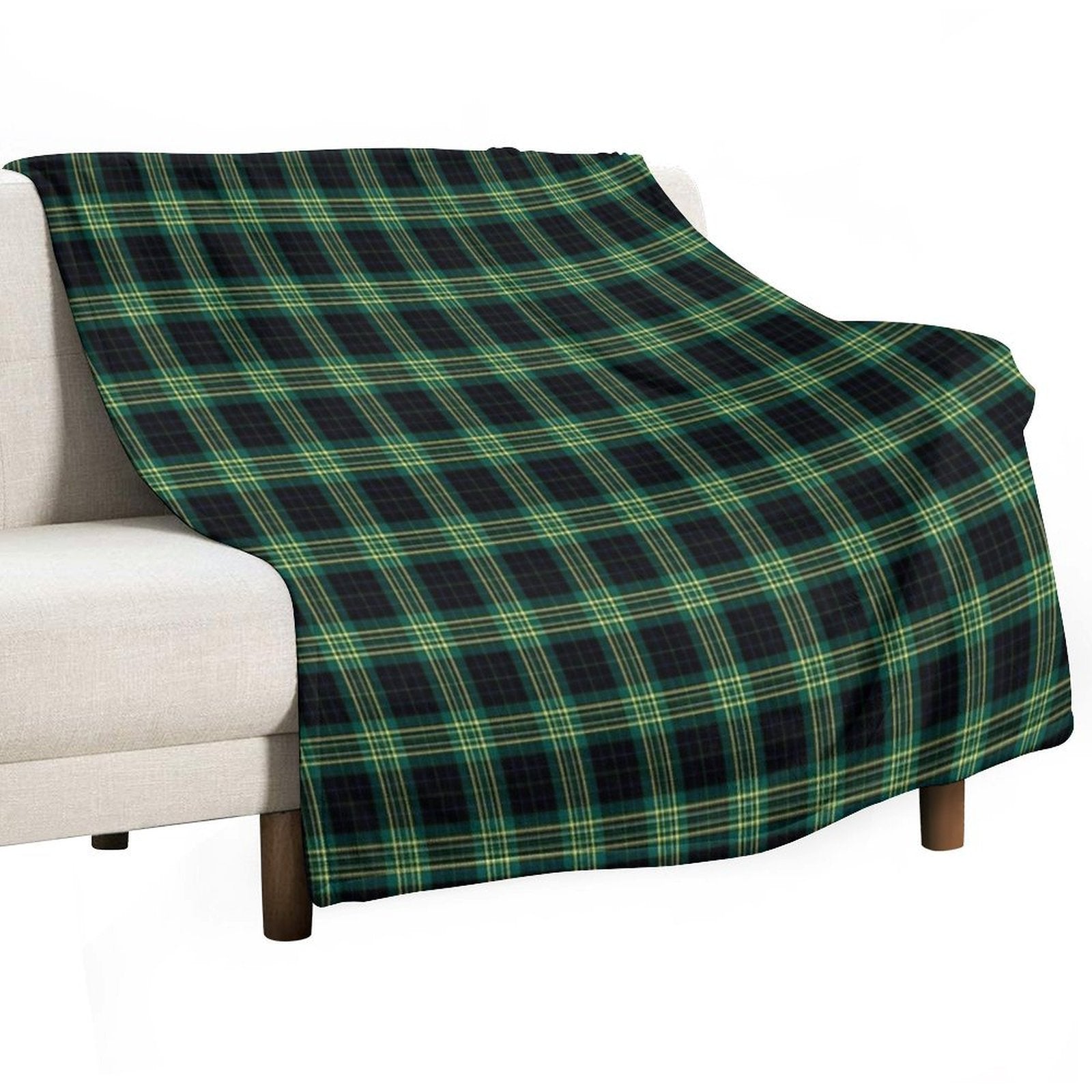 Clan Fitzpatrick Hunting Tartan Anti-pilling Throw Blanket
