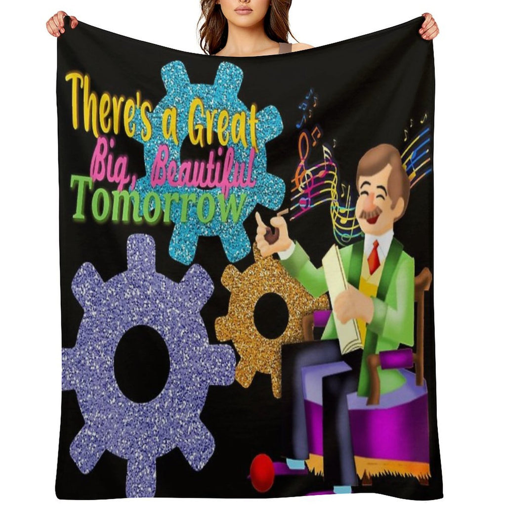 Carousel of Progress Durable Throw Blanket
